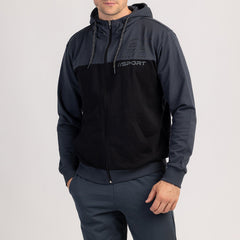 VANTOR - PÁNSKÁ MIKINA S KAPUCÍ ZE 100% BAVLNY