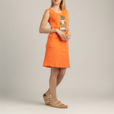 LETNÍ ŠATY 100% BAVLNA - ZAFIRA