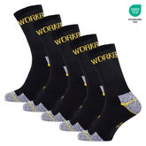 WORKDRY™ – PRACOVNÍ PONOŽKY 5 V 1 S CERTIFIKÁTEM OEKO-TEX (SADA 5 KS)