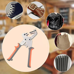RIVETIX™ - Kleště na průchodky pro pásky, tašky a plachty + 100 kovových oček