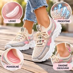 AIRSYNQ™ - PRODYŠNÉ DÁMSKÉ TENISKY PRO CELODENNÍ POHODLÍ