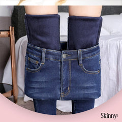 SKINNY® – ZATEPLENÉ ZIMNÍ DŽÍNY