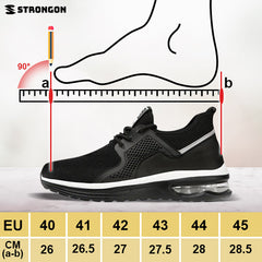 STRONGON® – VYZTUŽENÉ ODOLNÉ PÁNSKÉ TENISKY S OCELOVOU ŠPIČKOU