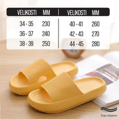 ERGOSLIPPERS® – PROTISKLUZOVÉ MĚKKÉ PANTOFLE