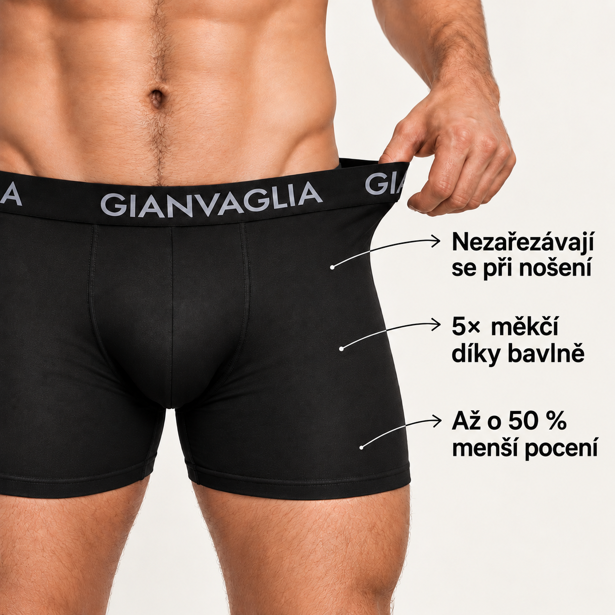 Prodysne a pohodlne bavlnene boxerky
