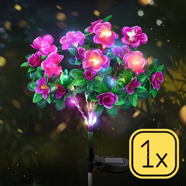 FLORABRIGHT™ – SOLÁRNÍ ZAHRADNÍ SVĚTLO VE TVARU KVĚTU
