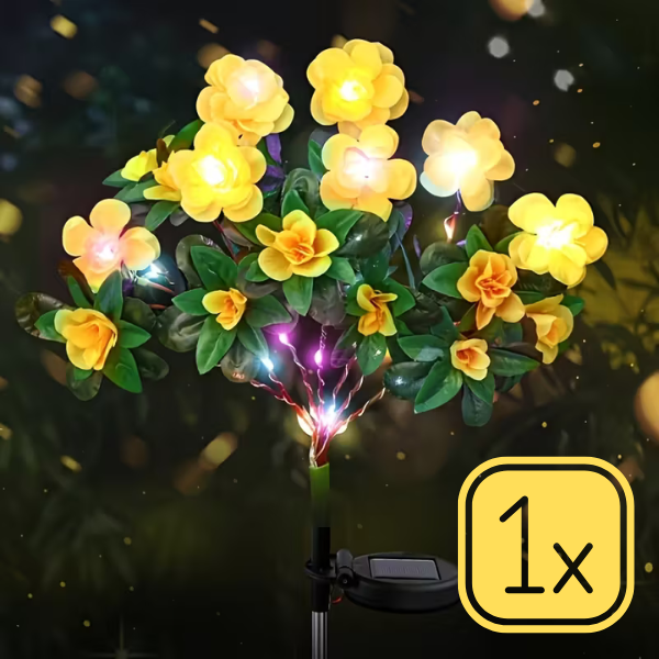 FLORABRIGHT™ – SOLÁRNÍ ZAHRADNÍ SVĚTLO VE TVARU KVĚTU