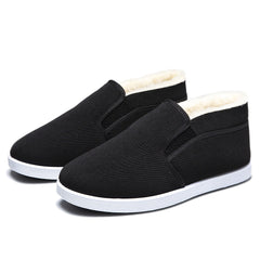 WOOLSTEP™ - Pánské zateplené nazouvací boty s vlněným kožíškem