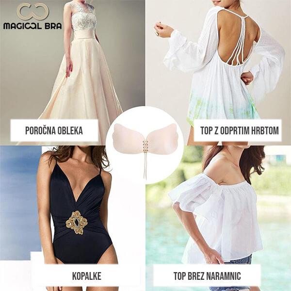 MAGICALBRA® – PODPRSENKA PUSH UP ČERNÁ