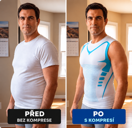 ShapeFlex™ – kompresní tílko pro tvarování mužské postavy
