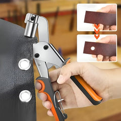 RIVETIX™ - Kleště na průchodky pro pásky, tašky a plachty + 100 kovových oček