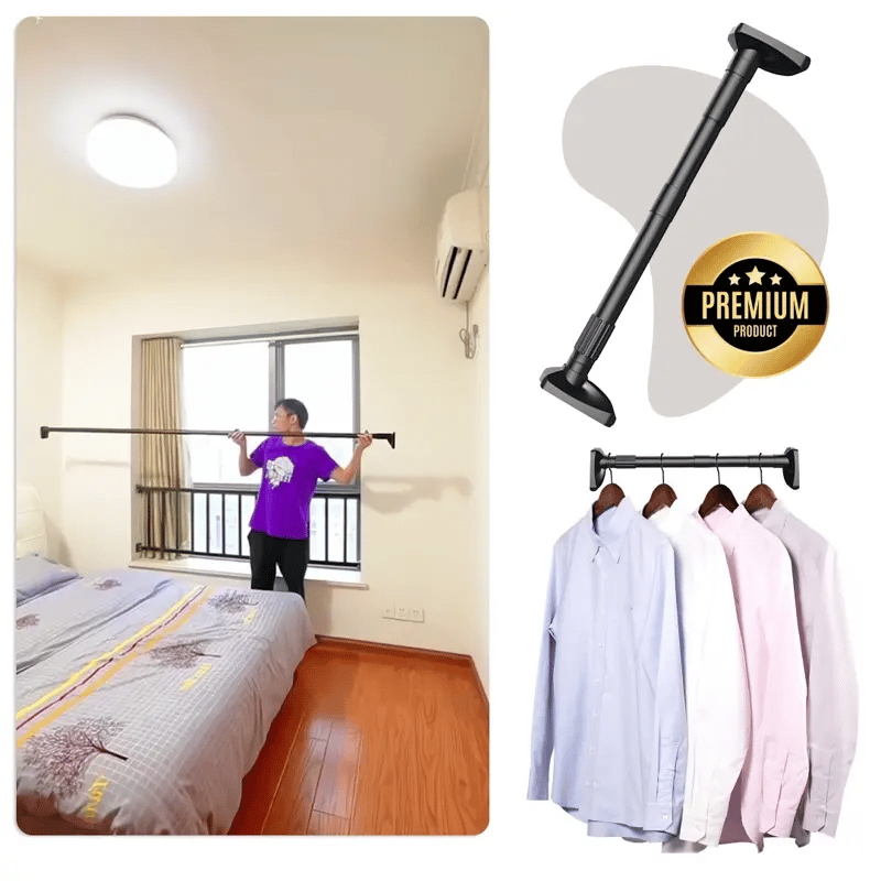 TENSABAR™ - Teleskopická tyč 110–400 cm bez vrtání, nosnost až 170 kg