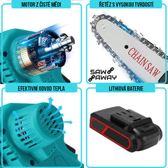 SAWAWAY™ –  AKUMULÁTOROVÁ RUČNÍ PILA