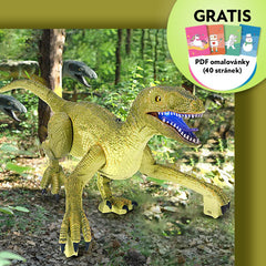 DINOMAX™ – DÁLKOVĚ OVLÁDANÝ DINOSAUR