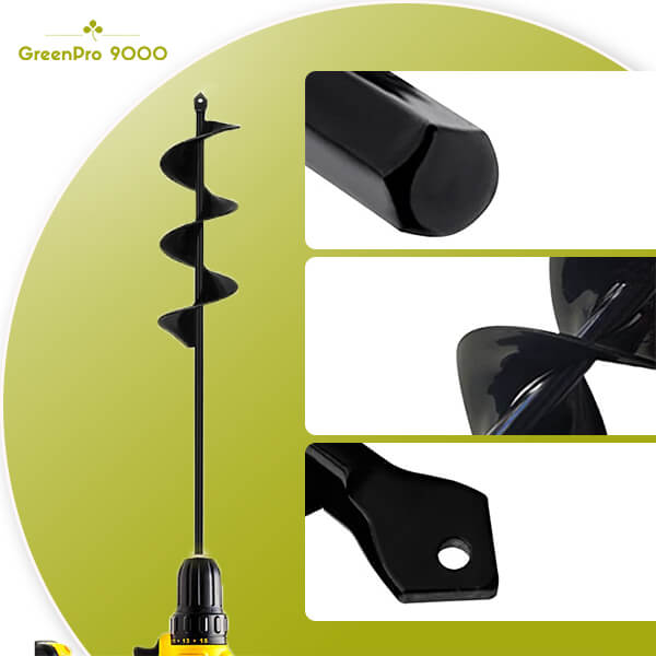 GREENPRO 9000® - ZEMNÍ VRTÁK NA ZPRACOVÁNÍ PŮDY